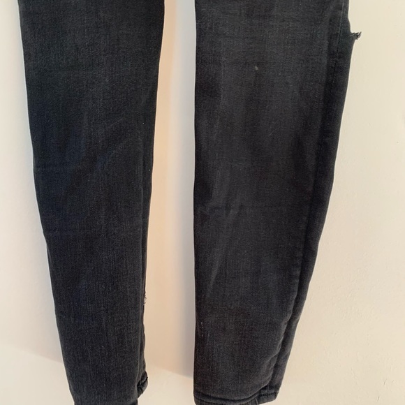 000 skinny jeans knee rips american eagle - Picture 9 of 10